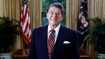 Ronald Reagan, primero actor, luego