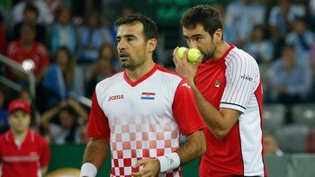 Dodig y Cilic, la pareja