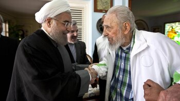 Hasan Rohani visitó Cuba en