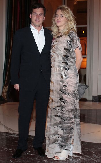 Leonora Balcarce y su marido