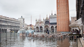 Las inundaciones en Venecia son