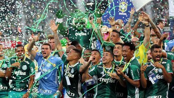 Palmeiras no gritaba campeón hacía