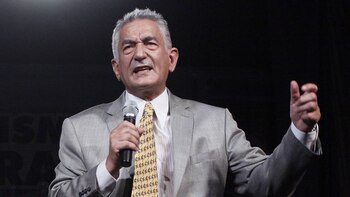 El gobernador Alberto Rodríguez Saá