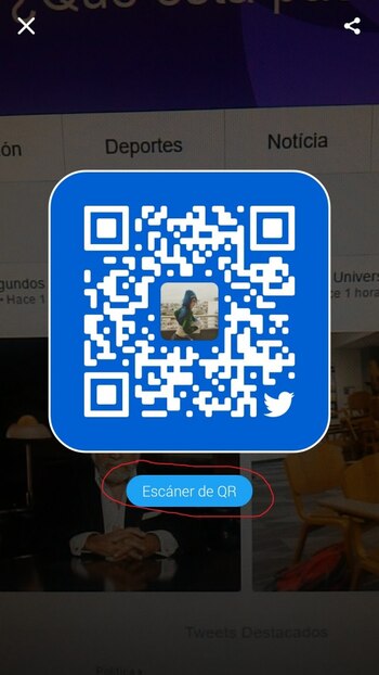 Para escanear otros códigos QR