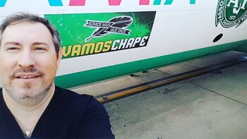 El periodista Rafael Henzel sobrevivió