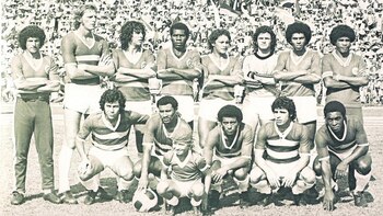 Una de las formaciones de