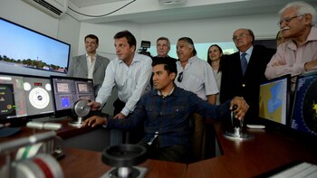 Massa participó de la presentación