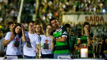 Familiares de las víctimas del