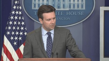 Ned Price, portavoz del Consejo de Seguridad Nacional de la Casa Blanca (Global News)