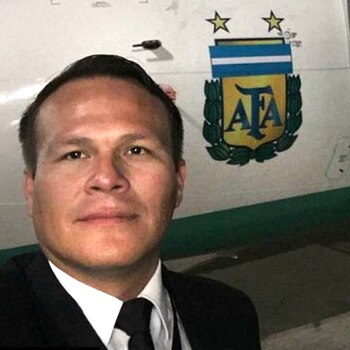 El piloto Miguel Quiroga