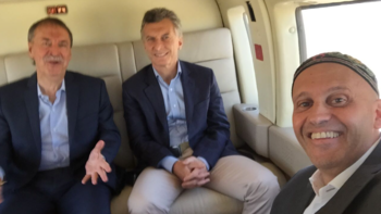 El presidente Mauricio Macri, el