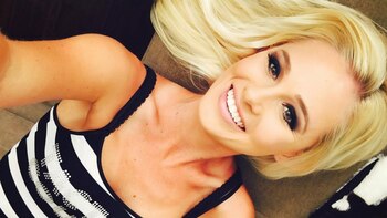 La conductora televisiva se volvió