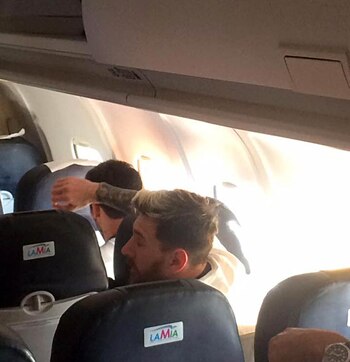 Lionel Messi, en uno de