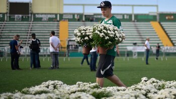 Chapecoense prepara su estadio para