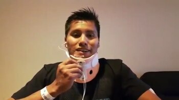 Erwin Tumiri es uno de