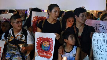 Una masiva concentración se llevó