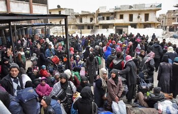 Residentes de la parte este