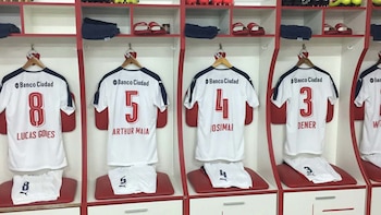 Las camisetas de Independiente, con