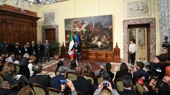 El primer ministro italiano en