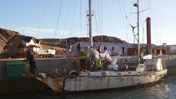 El velero de “La Sanmartiniana”