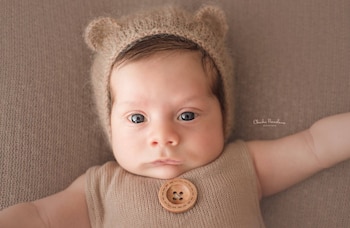 La mirada de un bebé