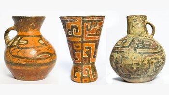 Piezas arqueológicas bolivianas y de