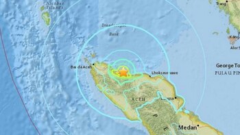 El terremoto sacudió el norte