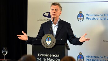 El presidente Mauricio Macri en