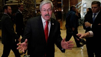 Terry Branstad, en la Trump