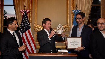 El embajador de los EEUU,