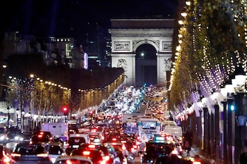 La avenida Champs Elysees en