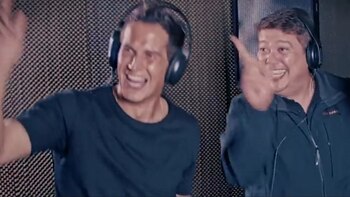 Sebastián Sosa en plena acción,