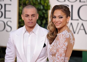 JLo con Casper Smart