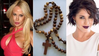 Luciana Salazar y Pamela David