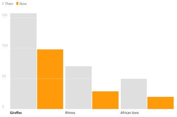 Las jirafas han visto una