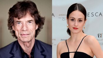 Mick Jagger y Melanie Hamrick