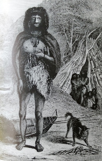 Retrato de un fueguino. Todos