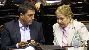 Sergio Massa y Graciela Camaño