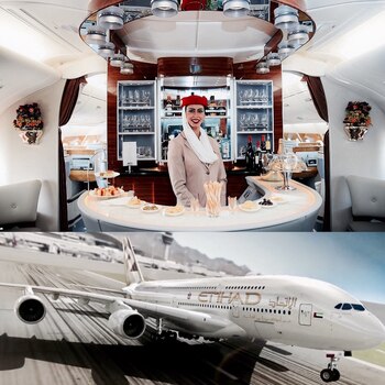 Etihad y Qatar también cuentan