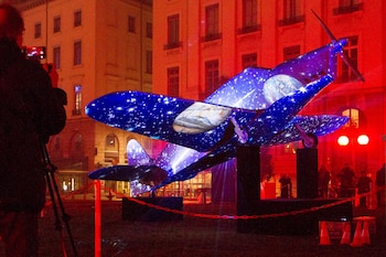 Las luces y los diseños