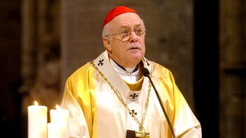 El cardenal belga Godfried Danneels.