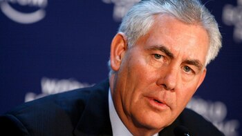 Rex Tillerson podría suceder a