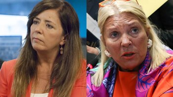 Gabriela Cerruti y Elisa Carrió