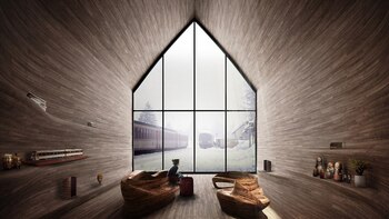 Estos edificios con forma de trompa de elefante utilizan medios sustentables para lograr la temperatura apropiada