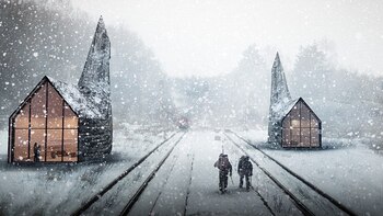 Estos edificios triangulares son la creación del estudio Kamvari Architects