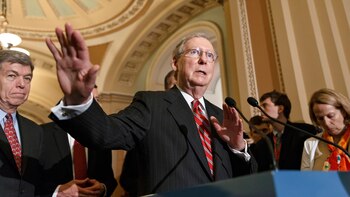 Mitch McConnell, líder del Partido
