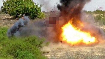 El brutal momento de la