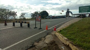 La frontera con Brasil fue