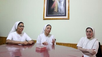 Tres de las monjas que