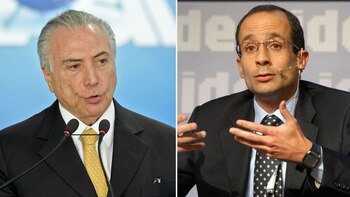 Michel Temer y Marcelo Odebrecht.
